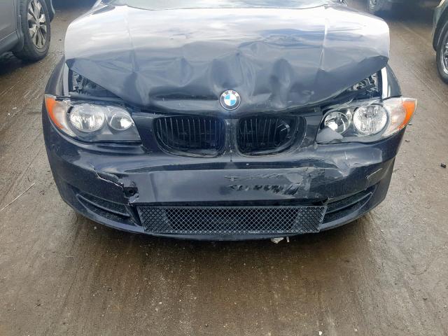 WBAUP9C53AVF49527 - 2010 BMW 128 I BLACK photo 9