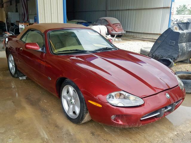 SAJGX2749VC017773 - 1997 JAGUAR XK8 RED photo 1