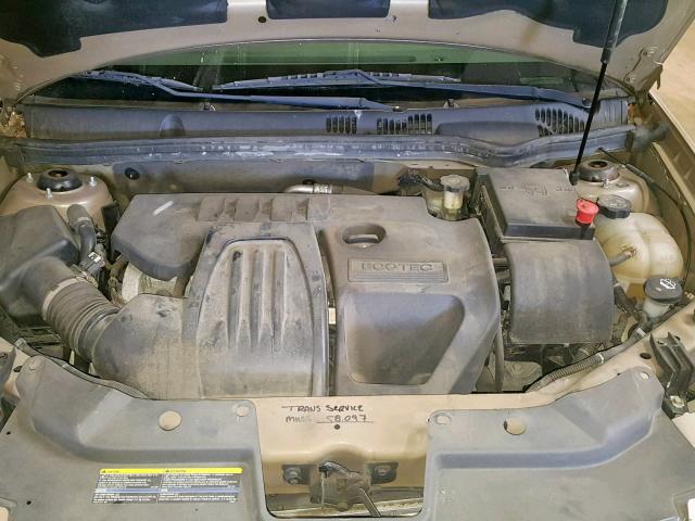 1G1AL58FX87274304 - 2008 CHEVROLET COBALT LT TAN photo 7