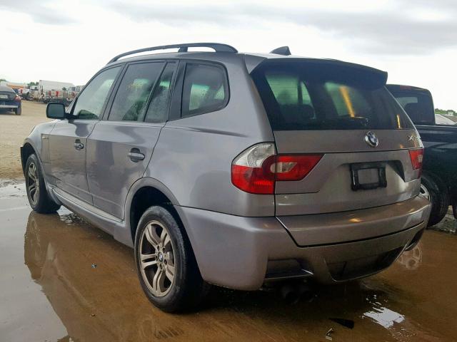 WBXPA93494WA62939 - 2004 BMW X3 3.0I SILVER photo 3