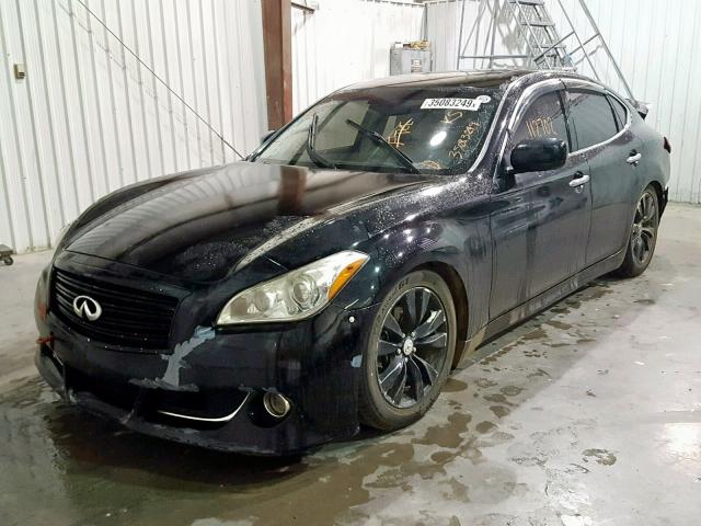 JN1BY1AR9BM375520 - 2011 INFINITI M37 X BLACK photo 2