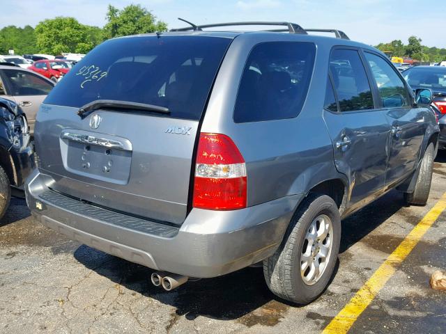 2HNYD18822H515369 - 2002 ACURA MDX TOURIN SILVER photo 4