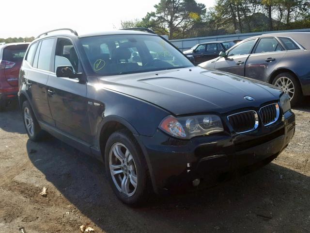 WBXPA93456WD25446 - 2006 BMW X3 3.0I BLACK photo 1