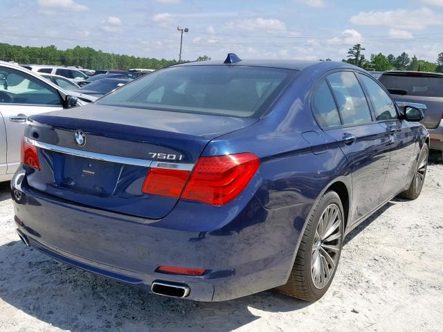 WBAKA83559CY34303 - 2009 BMW 750 I BLUE photo 4