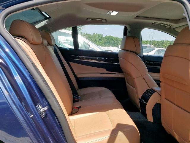 WBAKA83559CY34303 - 2009 BMW 750 I BLUE photo 6