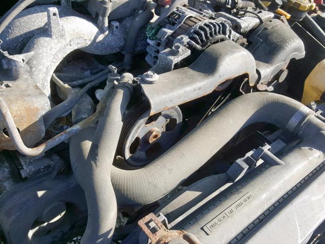 4S3BH635316300416 - 2001 SUBARU LEGACY L BLUE photo 9