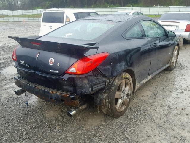 1G2ZM177984284841 - 2008 PONTIAC G6 GXP BLACK photo 4