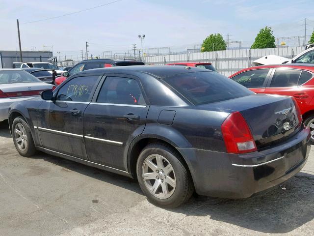 2C3KA53G76H304141 - 2006 CHRYSLER 300 TOURIN BLACK photo 3