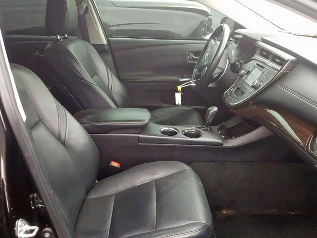 4T1BK1EB5FU151707 - 2015 TOYOTA AVALON XLE BLACK photo 5