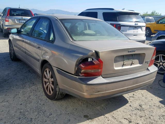 YV1TS90D011163140 - 2001 VOLVO S80 T6 GOLD photo 3