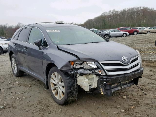 4T3BA3BB7DU041829 - 2013 TOYOTA VENZA LE GRAY photo 1