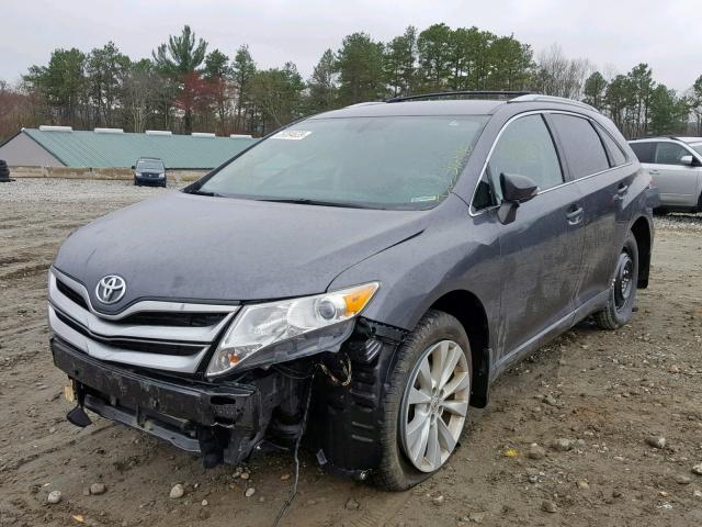 4T3BA3BB7DU041829 - 2013 TOYOTA VENZA LE GRAY photo 2