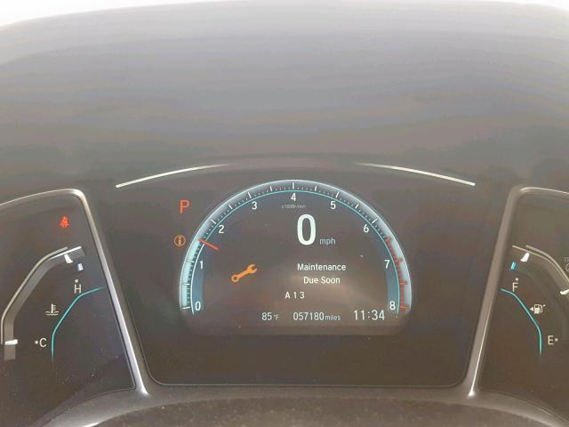 19XFC1F75GE007720 - 2016 HONDA CIVIC EXL 灰色 照片 8