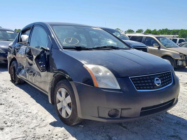 3N1AB61E58L761832 - 2008 NISSAN SENTRA 2.0 BLACK photo 1