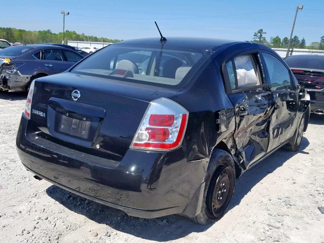 3N1AB61E58L761832 - 2008 NISSAN SENTRA 2.0 BLACK photo 4