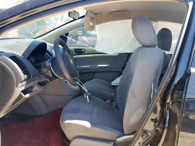 3N1AB61E58L761832 - 2008 NISSAN SENTRA 2.0 BLACK photo 5