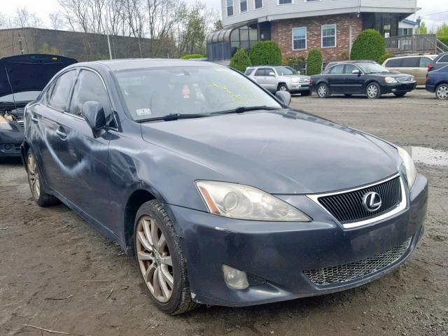 JTHCK262972009594 - 2007 LEXUS IS 250 GRAY photo 1