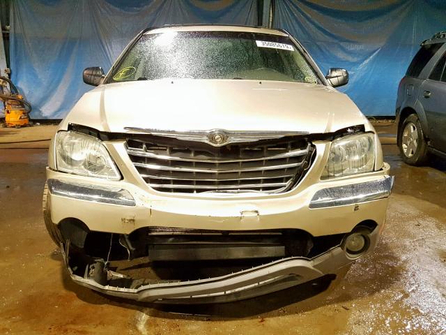 2C4GM68435R290177 - 2005 CHRYSLER PACIFICA T GOLD photo 9