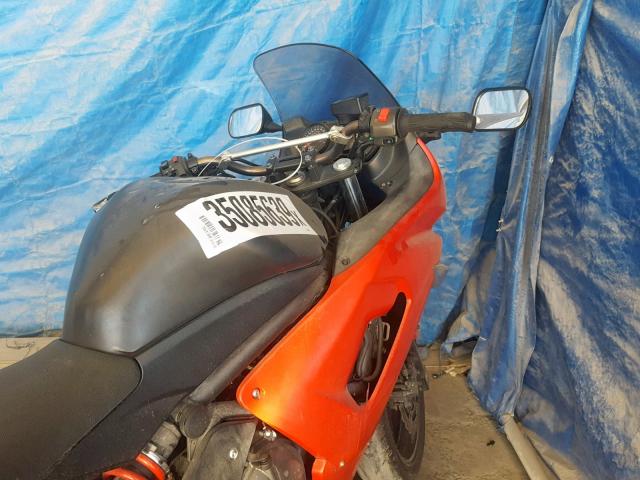 JKAEXEA108A045221 - 2008 KAWASAKI EX650 A Qırmızı foto 5