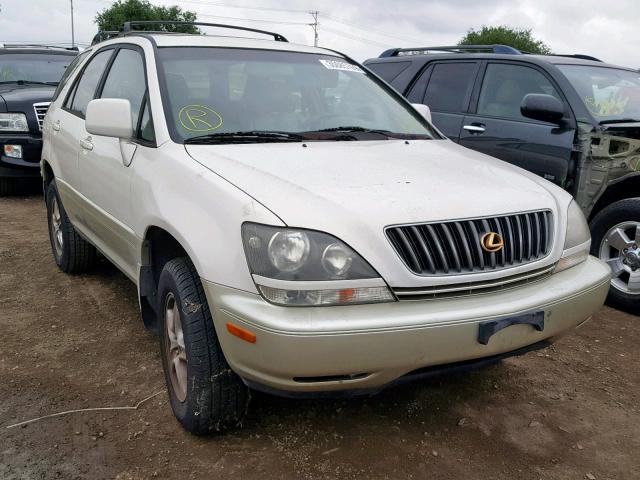 JT6HF10U9X0090342 - 1999 LEXUS RX 300 WHITE photo 1