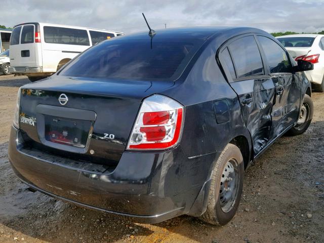 3N1AB61E57L681266 - 2007 NISSAN SENTRA 2.0 BLACK photo 4