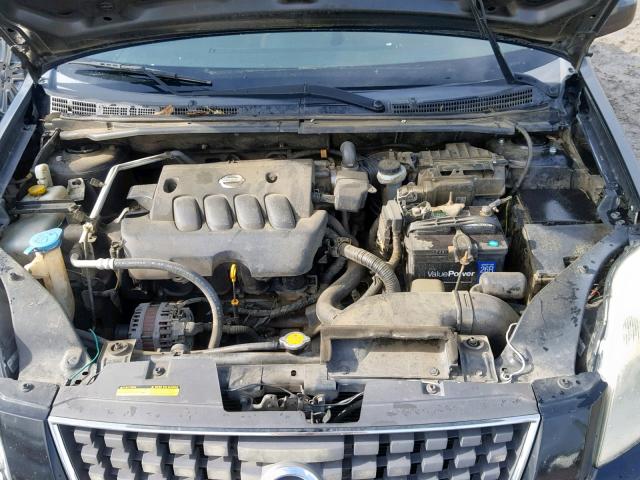 3N1AB61E57L681266 - 2007 NISSAN SENTRA 2.0 BLACK photo 7