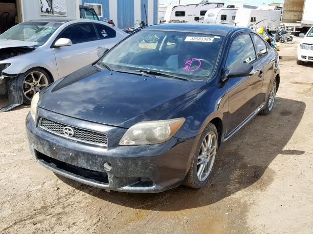 JTKDE177070210791 - 2007 TOYOTA SCION TC BLACK photo 2
