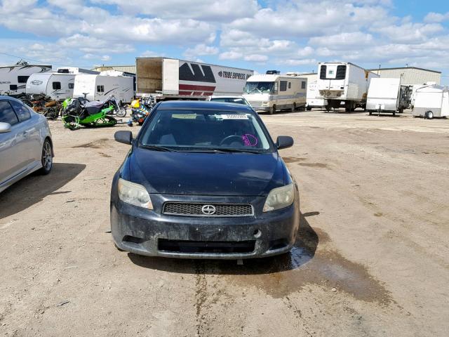 JTKDE177070210791 - 2007 TOYOTA SCION TC BLACK photo 9