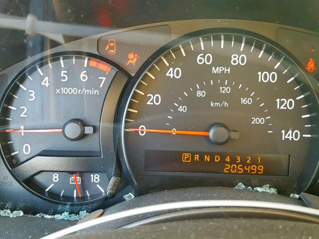 5N1AA08A94N740519 - 2004 NISSAN ARMADA SE GRAY photo 8