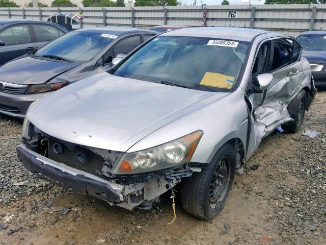 1HGCP2F30AA135367 - 2010 HONDA ACCORD LX SILVER photo 2