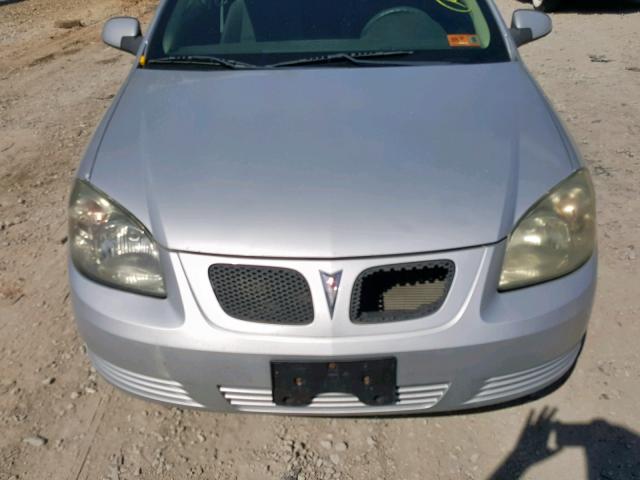 1G2AL18F487184019 - 2008 PONTIAC G5 SILVER photo 7