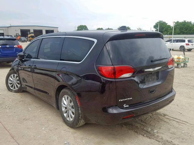 2C4RC1CG9JR107441 - 2018 CHRYSLER PACIFICA L BLACK photo 3