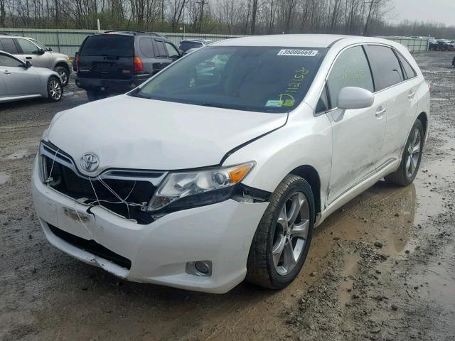 4T3ZK3BBXBU038951 - 2011 TOYOTA VENZA WHITE photo 2