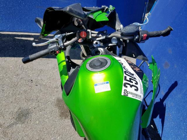 JKAEXEE11FDA19042 - 2015 KAWASAKI EX650 E GREEN photo 5