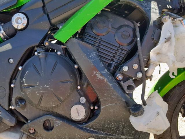 JKAEXEE11FDA19042 - 2015 KAWASAKI EX650 E GREEN photo 7