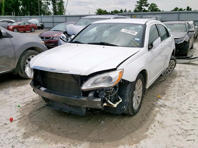 1C3CCBBB2CN103771 - 2012 CHRYSLER 200 TOURIN WHITE photo 2