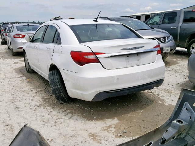 1C3CCBBB2CN103771 - 2012 CHRYSLER 200 TOURIN WHITE photo 3