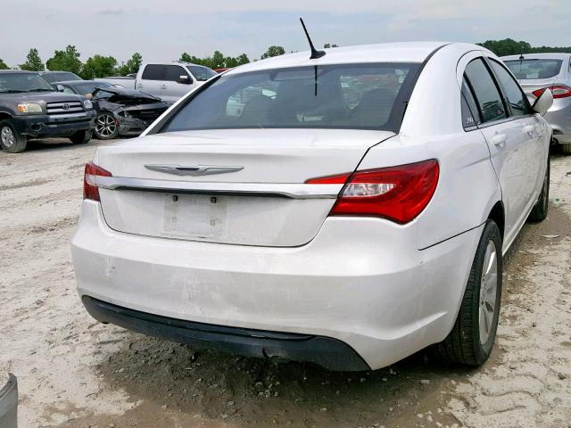 1C3CCBBB2CN103771 - 2012 CHRYSLER 200 TOURIN WHITE photo 4