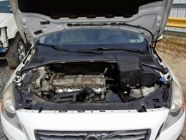 YV1622FSXC2034250 - 2012 VOLVO S60 T5 WHITE photo 7