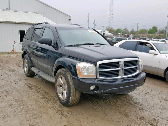 1D4HB48D64F232698 - 2004 DODGE DURANGO SL BLACK photo 1