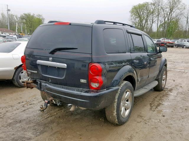 1D4HB48D64F232698 - 2004 DODGE DURANGO SL BLACK photo 4