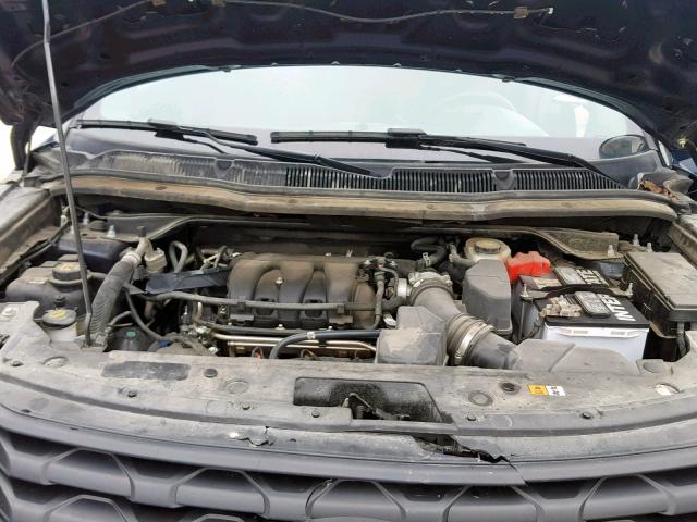 1FM5K8AR0GGB44009 - 2016 FORD EXPLORER P BLUE photo 7