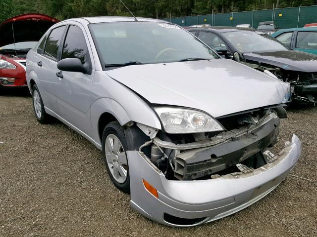 1FAFP34N86W131640 - 2006 FORD FOCUS ZX4 GRAY photo 1