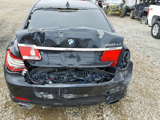 WBAKB8C59BCY66108 - 2011 BMW ALPINA B7 BLACK photo 9