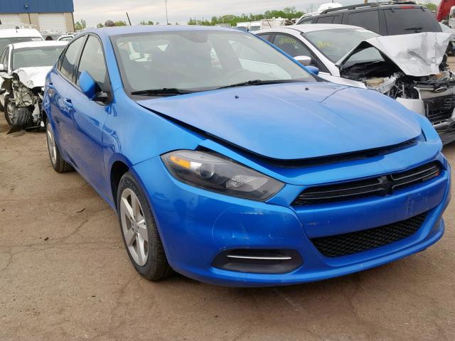 1C3CDFBB5GD629795 - 2016 DODGE DART SXT BLUE photo 1