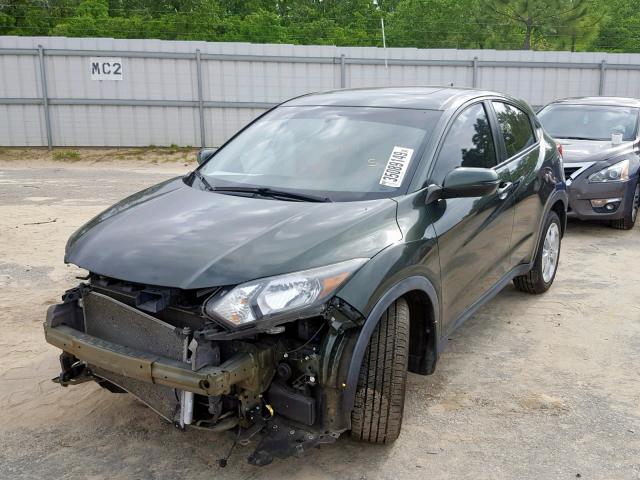 3CZRU5H53GM707099 - 2016 HONDA HR-V EX GREEN photo 2