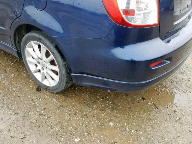 JS2YC414185104620 - 2008 SUZUKI SX4 BLUE photo 9