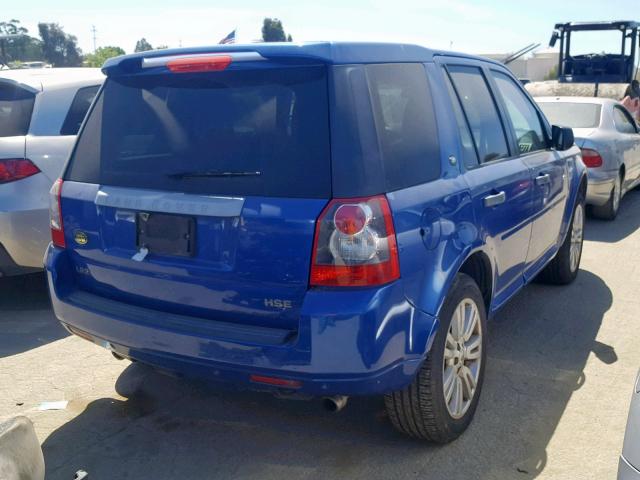 SALFT24N49H139168 - 2009 LAND ROVER LR2 HSE TE BLUE photo 4