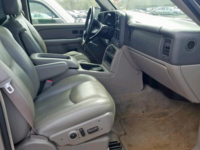 1GKFK16T44J153724 - 2004 GMC YUKON XL K BEIGE photo 5