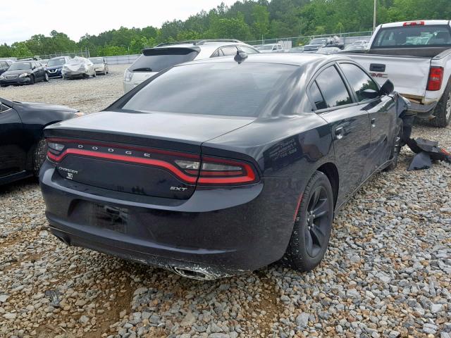 2C3CDXHG5GH166567 - 2016 DODGE CHARGER SX BLACK photo 4